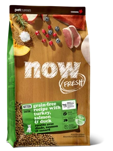 {{photo.Alt || photo.Description || 'Беззерновой сухой корм NOW Fresh для котят с индейкой, уткой и овощами (Grain Free Kitten Recipe)'}}