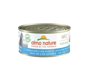 Консервы ALMO NATURE для взрослых кошек Атлантический тунец Natural - Atlantic Tuna 150 гр