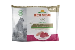 {{photo.Alt || photo.Description || 'Набор паучей ALMO NATURE для взрослых кошек с тунцом и курицей набор 6 шт. по 55 гр. Multipack Classic Classic Tuna and Chicken'}}