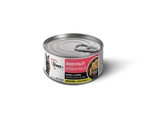 Консервы 1st CHOICE для кошек с курицей и яблоками Indoor Vitality Hairball Control
