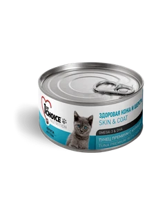 Консервы 1st CHOICE для котят с тунцом и курицей Premium Tuna and Chicken for Kitten