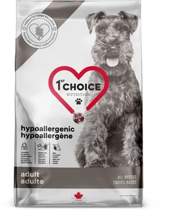 Беззерновой сухой корм 1st Choice Care для собак всех пород, склонных к аллергии с уткой Hypoallegenic