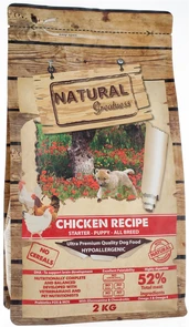 {{photo.Alt || photo.Description || 'Беззерновой сухой корм Natural Greatness для щенков всех пород с курицей Chicken Recipe Starter Puppy'}}