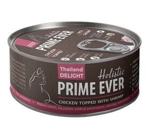 {{photo.Alt || photo.Description || 'Консервы Prime Ever Holistic для котят и кошек цыпленок с креветками в желе Chicken Topped With Shrimp'}}