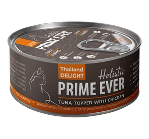 {{photo.Alt || photo.Description || 'Консервы Prime Ever Holistic для котят и кошек тунец с цыпленком в желе Tuna Topped With Chicken'}}