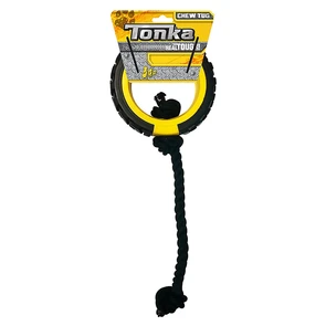 {{photo.Alt || photo.Description || 'Игрушка для собак Tonka Шина Мега с канатом размер 38,1 см'}}