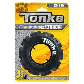 {{photo.Alt || photo.Description || 'Игрушка для собак Tonka Шина полая диаметр 12,7 см (для средних и крупных пород)'}}