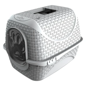 {{photo.Alt || photo.Description || 'Закрытый био-туалет для кошек BAMA PET PRIVE размер 42х50,5х39,6h см'}}