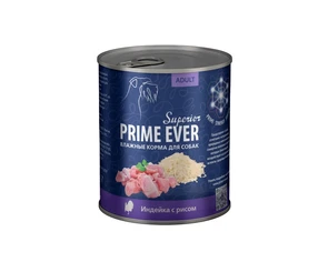 {{photo.Alt || photo.Description || 'Консервы PRIME EVER SUPERIOR для взрослых собак всех пород с индейкой и рисом'}}