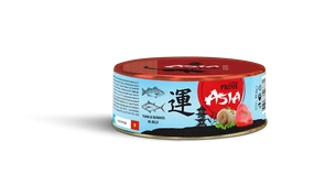 Консервы PRIME ASIA для взрослых кошек с тунцом и сибасом в желе Tuna and Seabass in jelly