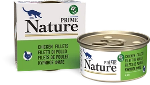 Консервы PRIME NATURE для взрослых кошек куриное филе в желе