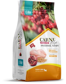 Сухой корм CARNI LIFE для щенков мелких пород курица с гранатом и клюквой CARNI LIFE Puppy Mini
