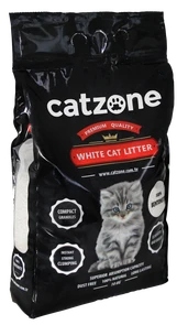 Комкующийся наполнитель Catzone Premium натуральный без ароматизатора Compact Natural