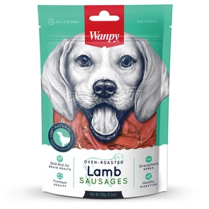 {{photo.Alt || photo.Description || 'Лакомство WANPY DOG для собак всех пород сосиски из мяса ягненка Lamb Sausages'}}