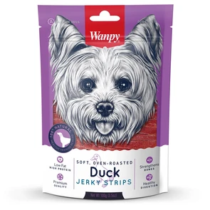 {{photo.Alt || photo.Description || 'Лакомство WANPY DOG для собак всех пород мягкая утиная соломка Soft Duck Jerky Strips'}}
