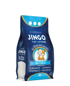 {{photo.Alt || photo.Description || 'Комкующийся наполнитель Jingo Natural без ароматизатора'}}