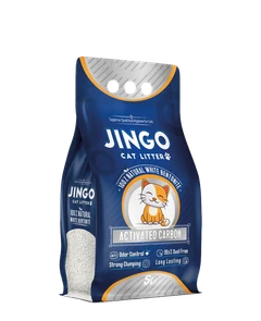 {{photo.Alt || photo.Description || 'Комкующийся наполнитель Jingo Activated Carbon с активированным углем без ароматизатора'}}