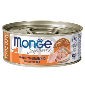 {{photo.Alt || photo.Description || 'Консервы MONGE для стерилизованных кошек из тунца с крабом Supreme sterilized'}}