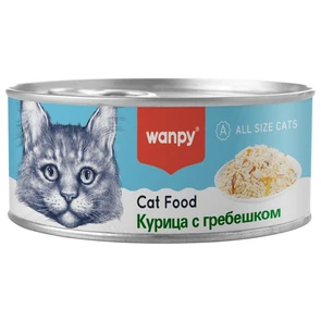 {{photo.Alt || photo.Description || 'Консервы WANPY CAT для кошек "Кусочки курицы и гребешок" chicken pieces &amp; scallop for cat'}}