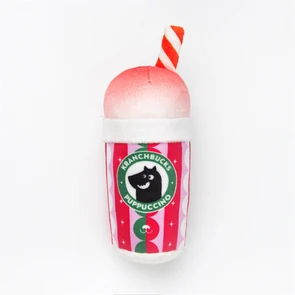 {{photo.Alt || photo.Description || 'Игрушка для собак Mr.Kranch Капучино Kranchbucks с пищалкой и хрустящей трубочкой'}}
