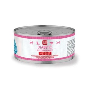 Консервы Solid Natura VET Diabetic диета для кошек с курицей для профилактики сахарного диабета 161296