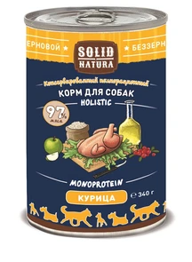 {{photo.Alt || photo.Description || 'Консервы Solid Natura Holistic для собак Курица'}}