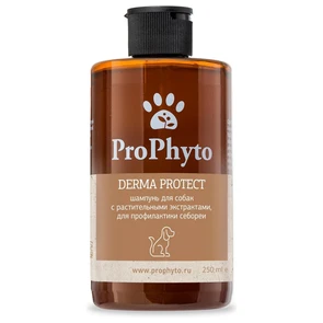 Жидкий шампунь ProPhyto DERMA PROTECT SHAMPOO для собак с растительными экстрактами против перхоти и себореи PP91100107