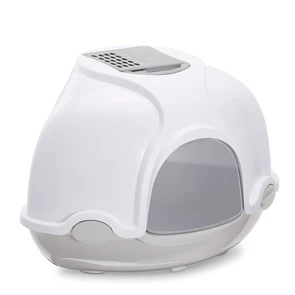 {{photo.Alt || photo.Description || 'IMAC био-туалет для кошек угловой GINGER 52х52х44,5h см, светло-серый'}}