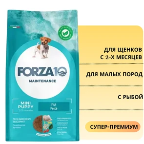 {{photo.Alt || photo.Description || 'Сухой корм Forza10 Maintenance для щенков мелких пород с 2 до 12 мес. и сук в период беременности и лактации, с рыбой Puppy Mini Pesce'}}