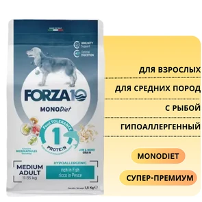 {{photo.Alt || photo.Description || 'Сухой корм Forza10 MonoDiet для взрослых собак средних пород с рыбой Adult Medium Pesce'}}