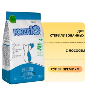 {{photo.Alt || photo.Description || 'Сухой корм Forza10 Maintenance для стерилизованных кошек с лососем Sterilized Salmone'}}