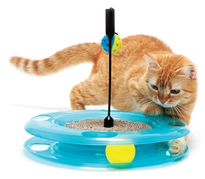 {{photo.Alt || photo.Description || 'Игрушка Kitty City для кошек: Поле Чудес.  Swat Track and Scratcher : 31*31*6см (sp0369).'}}