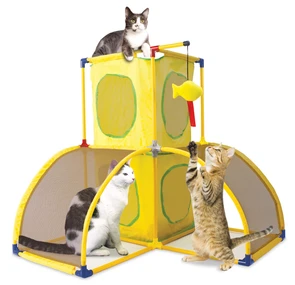 {{photo.Alt || photo.Description || 'Игровой комплекс Kitty City для кошек: Версаль.  Kitty Play Palace : 70*70*70см (sp0364).'}}