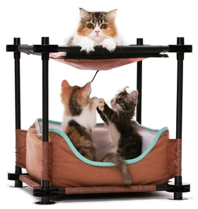 {{photo.Alt || photo.Description || 'Лежак Kitty City для кошек: Барские покои.  Cozy Bed : 44*45*45см (sp0311).'}}