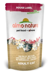 Сухой корм ALMO NATURE New 100% Fresh Rouge label The Alternative Cat Chicken для взрослых кошек с курицей 23205