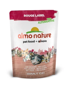 Сухой корм ALMO NATURE New 100% Fresh Rouge label The Alternative Cat Salmon для взрослых кошек с лососем 23206