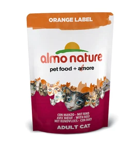 Сухой корм ALMO NATURE Orange label Cat Beef для кастрированных кошек с говядиной 23234