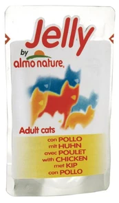 Пауч ALMO NATURE Jelly Cat Chicken для взрослых кошек с курицей в желе 22520
