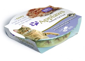{{photo.Alt || photo.Description || 'Консервы APPLAWS Applaws Cat Finest Chicken Breast with Tuna Roe для взрослых кошек "Отборная куриная грудка с икрой тунца"'}}