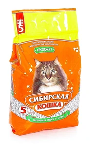 Впитывающий наполнитель Сибирская кошка Бюджет 26271