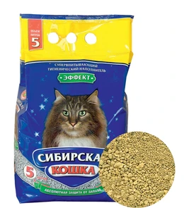 Впитывающий наполнитель Сибирская кошка Эффект 26293