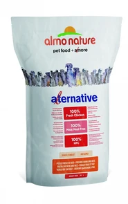 Сухой корм ALMO NATURE Alternative Fresh Chicken and Rice для собак средних и крупных пород со свежим цыпленком и рисом 50% мяса 10767