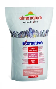 Сухой корм ALMO NATURE Alternative Fresh Salmon and Rice для собак средних и крупных пород со свежим лососем и рисом 50% мяса 10768