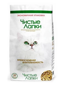 Древесный наполнитель Чистые лапки Clean Paws 26102