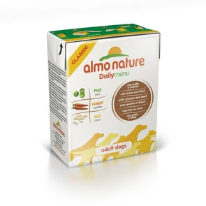 Консервы ALMO NATURE Classic Daily Menu Chicken and Beef Tetrapack для собак с курицей и говядиной 10155