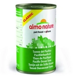 Консервы ALMO NATURE Classic Adult Pacific Тuna для взрослых кошек тихоокеанский тунец 25039AN