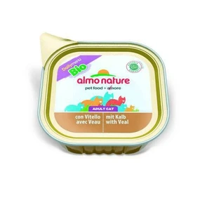 Консервы ALMO NATURE Daily Menu Bio Veal для взрослых кошек "Паштет Био-меню с телятиной" 23198