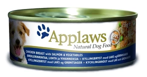 Консервы APPLAWS для собак с курицей, лососем и овощами Dog Chicken/Salmon/Veg 46588