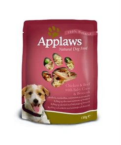 Пауч APPLAWS Dog Chicken/Beef/Veg для собак с курицей говядиной и овощами 10289