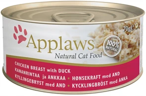 Консервы APPLAWS для взрослых кошек с курицей и уткой Cat Chicken/Duck 24338
